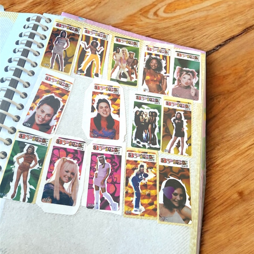 Vintage Spice Girls Stickers
